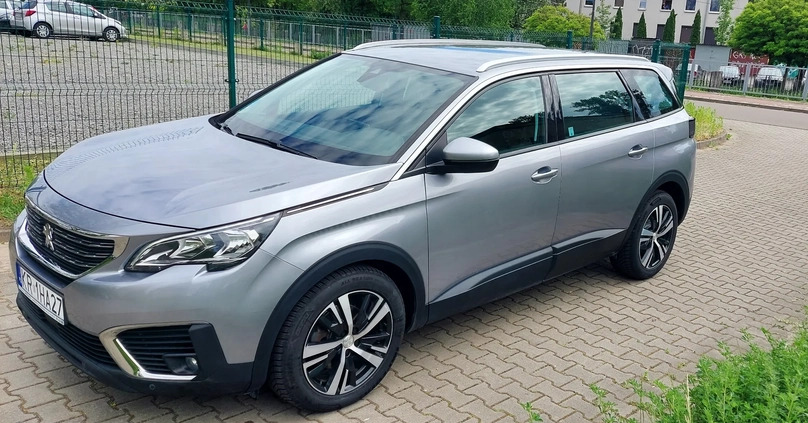 Peugeot 5008 cena 73900 przebieg: 142500, rok produkcji 2017 z Katowice małe 211